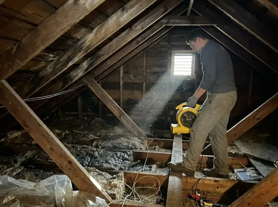 attic-water-damage-drying-proc-007 — frequently asked questions, Emergency Water Extraction & 24/7 Flood Response in Bel Air…